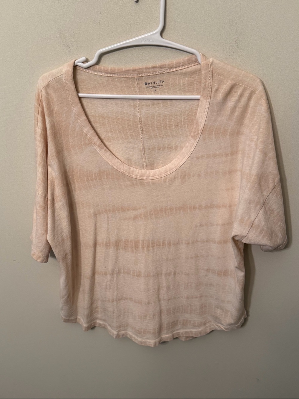 Athleta Women’s Scoop Neck Oversized Tee size Small